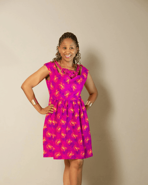 DAMEN Sommerkleid im Partnerlook mit Tochter MINIME